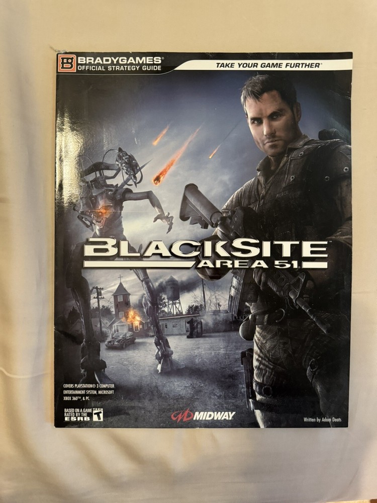 Blacksite Area 51 Brady Games Official Strategy Guide