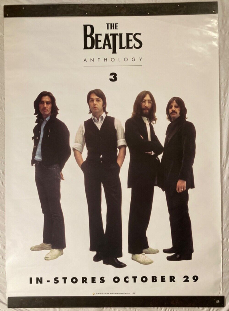 The Beatles Huge 1996 Promo Poster Anthology 3