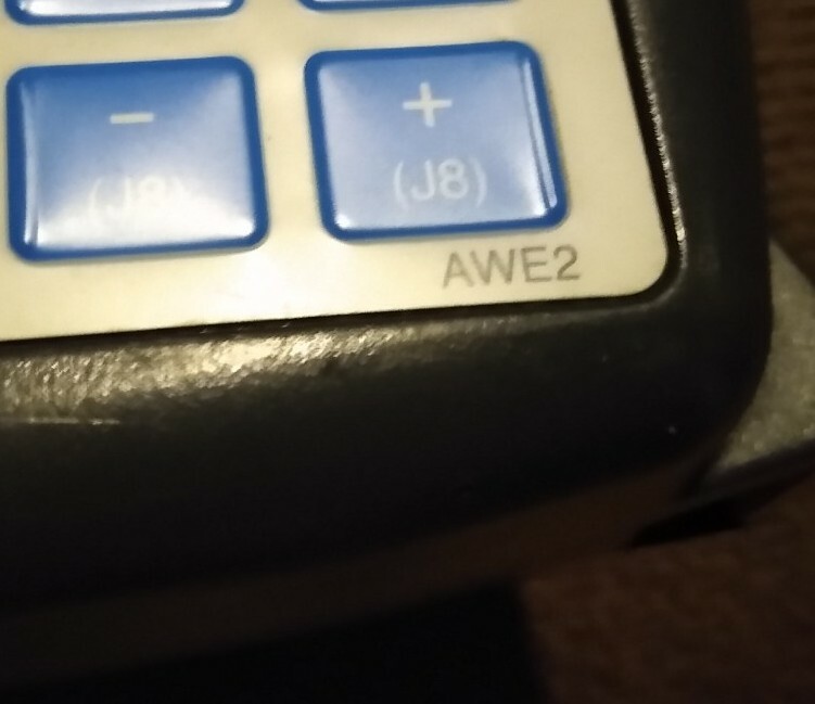 FANUC A05B-2255-C104#EAW AWE2 TEACH PENDANT.