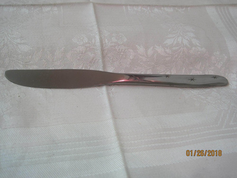 Vintage Mar-Crest stainless solid Dinner Knife Citation