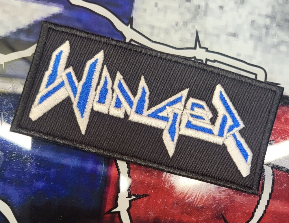 EMBROIDERED WINGER ROCK BAND PATCH