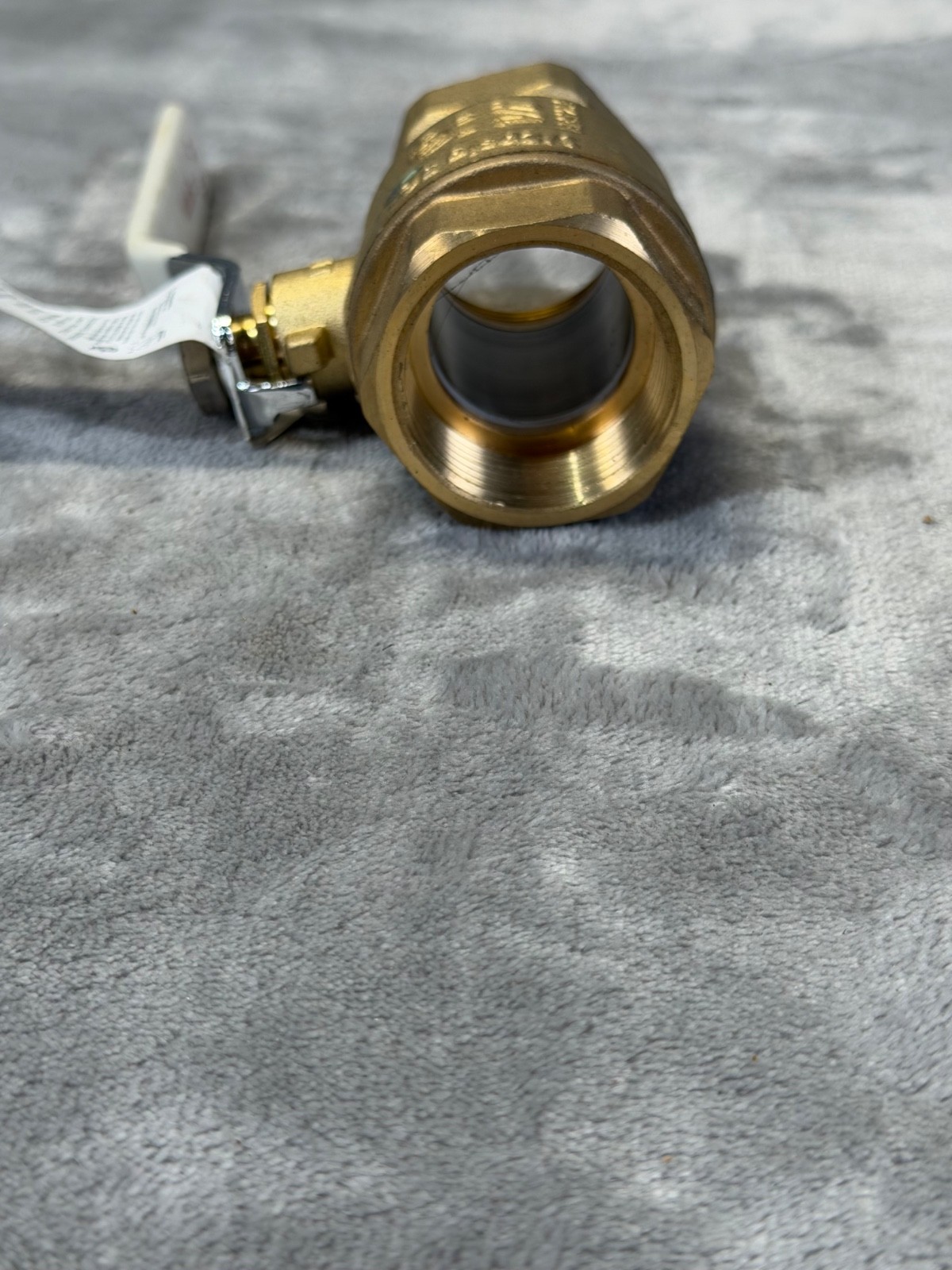 RB Reliabilt Brass Plumbing Ball Valve 1-1/4" Lead Free #0369200