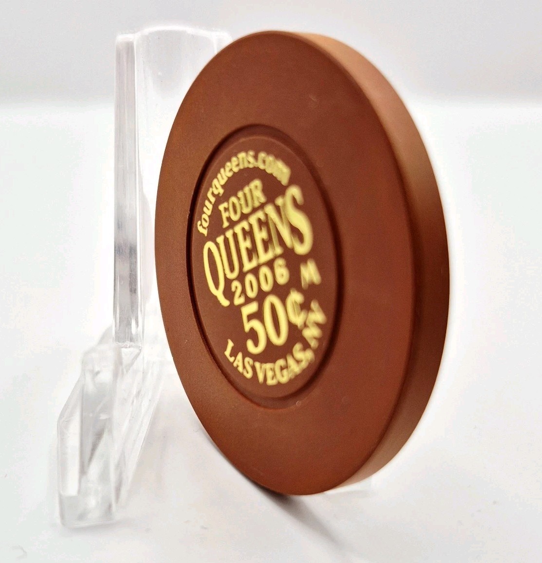 Four Queens Hotel Casino Las Vegas Nevada 2006 $.50 Casino Chip E7928