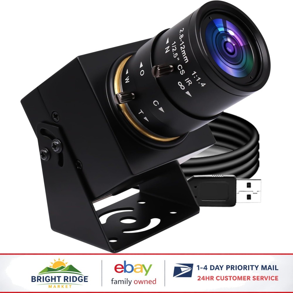 Compact 1080P Video Camera with Manual Focus for Teaching and Presentations