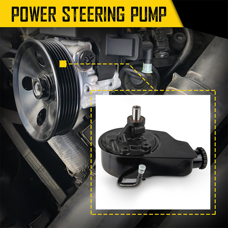 Power Steering Pump Fit For 99-06 Chevrolet Silverado 1500 5.3L Pickup 2003-2006