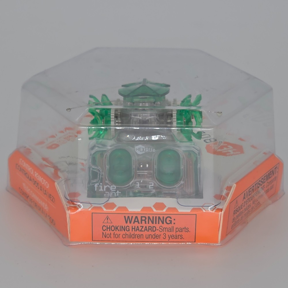 HEXBUG FIRE ANT - GREEN HEX BUG MICRO ROBOTIC CREATURES Brand New