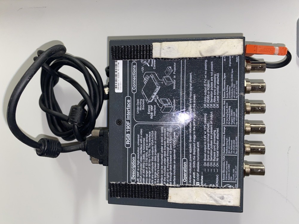 Extron RGB 190F Universal Computer Video Interface