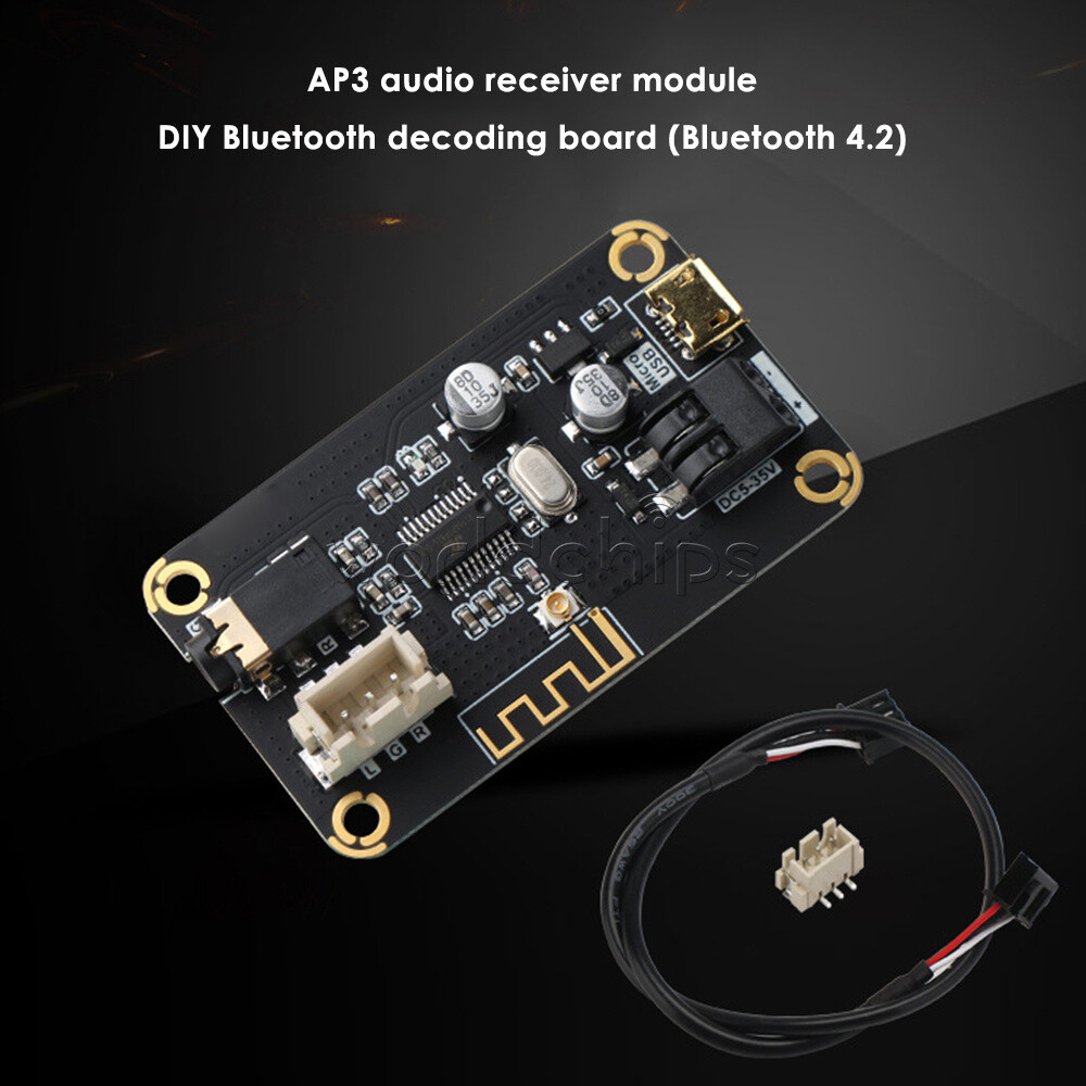 MP3 Bluetooth 4.2 Decoding Board Audio Amplifier Board Car Audio Receiver Module