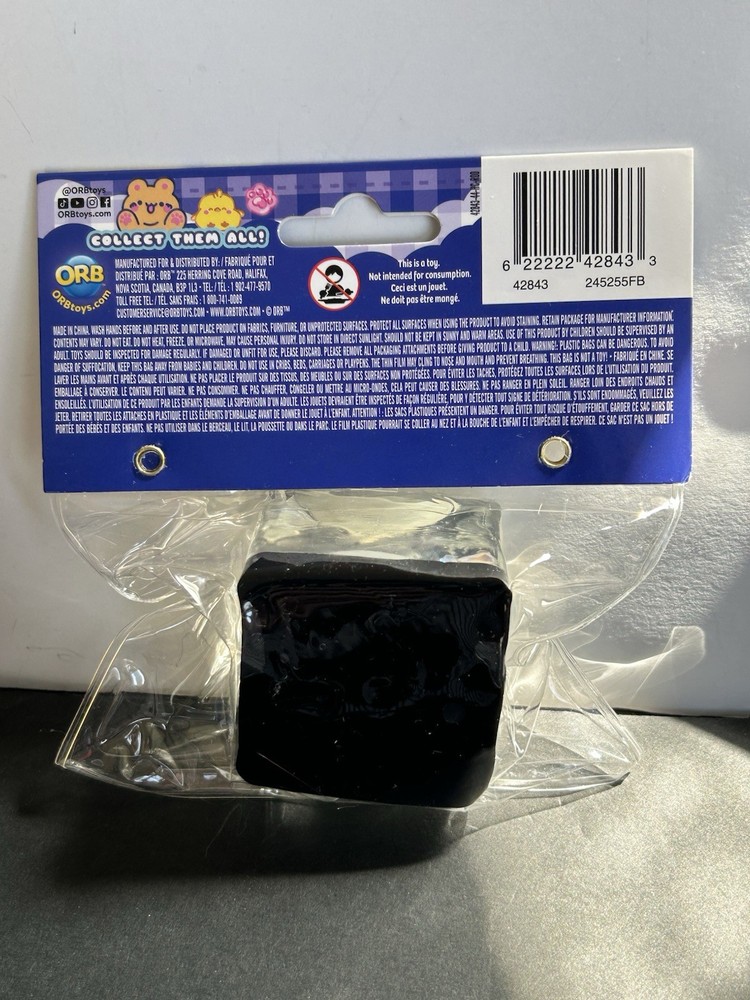 Squishy Taba-licious Glow In The Dark Cube Chick Squishy