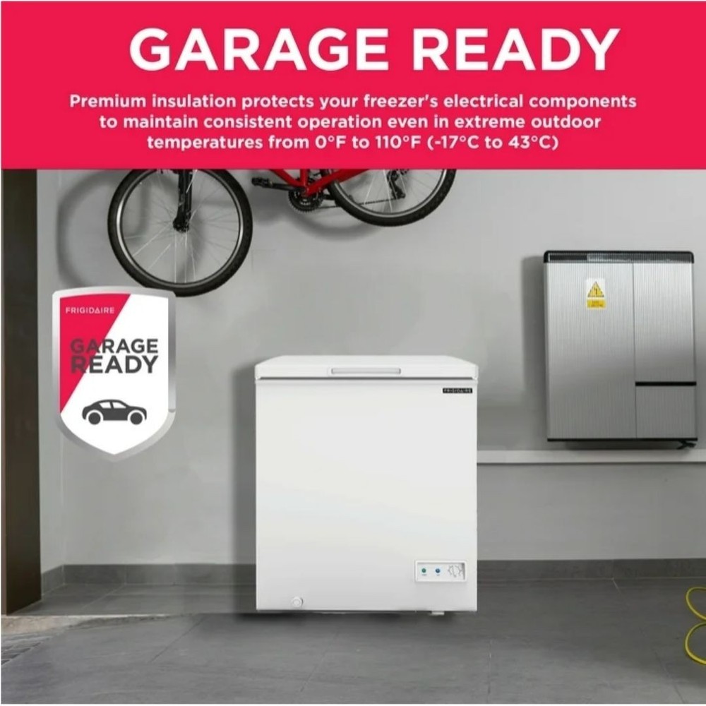 Frigidaire EFRF5003 5.0 Cu ft Chest Freezer - White