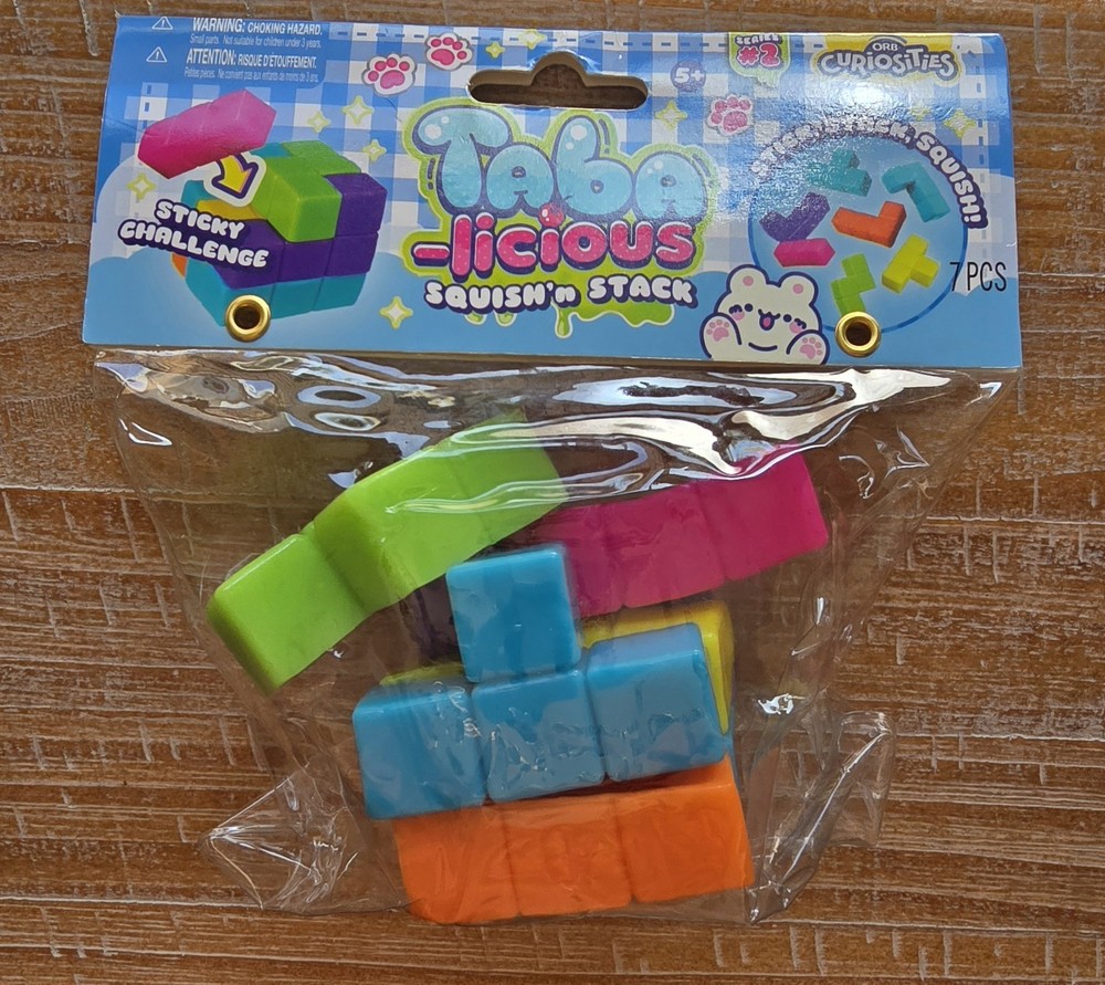 Taba-Licious Squish'n Stack Orb Curiosities Squishy Stress Fidget