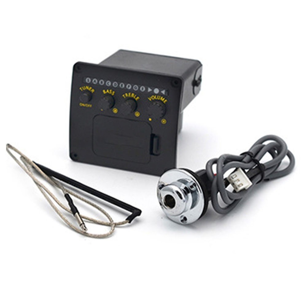 Guitar Pickup Tuner Accessories Equalizer System Exquisite Lightweight Preamp