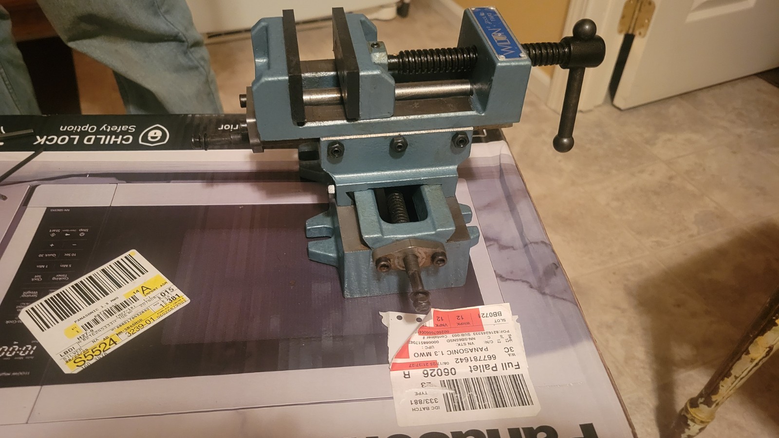 WILTON 6IN CROSS SLIDE DRILL PRESS VISE 3" jaw