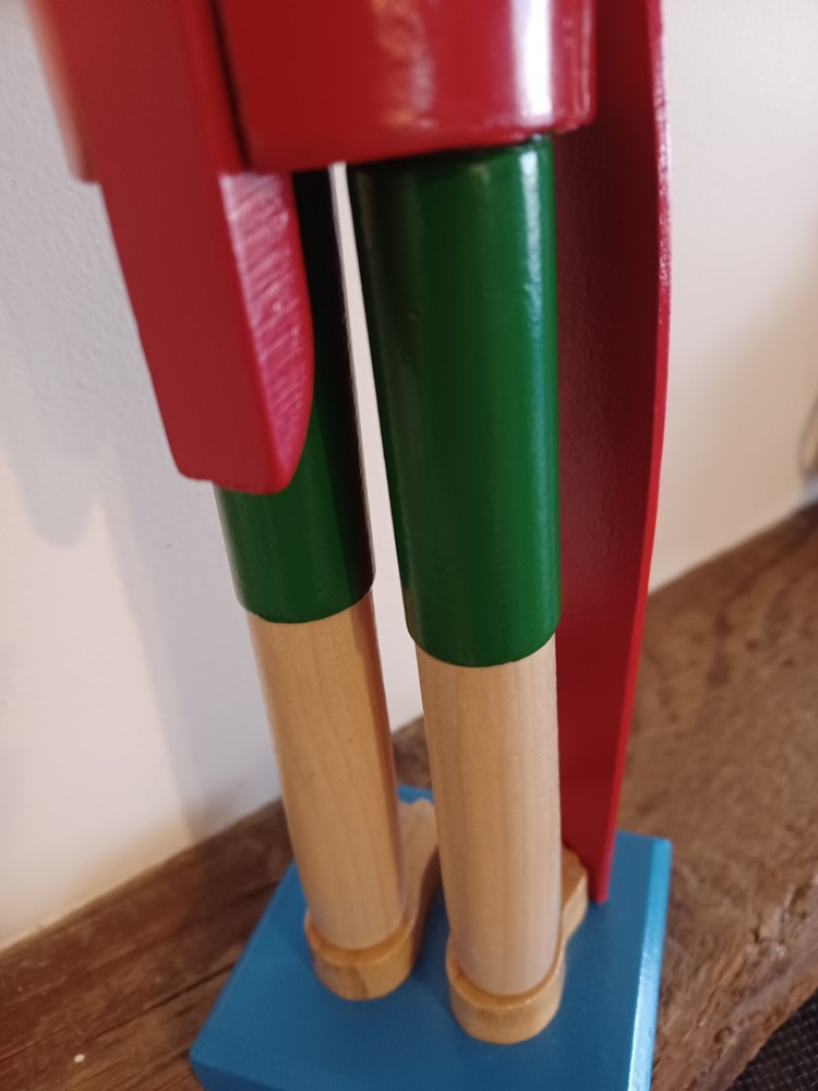 Surfer NUTCRACKER Figurine Holiday Decor. 14 Inch Height