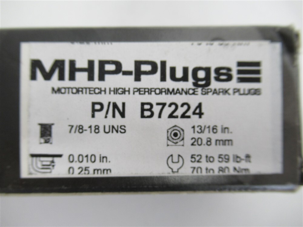 MotorTech B7224, MotorTech High Performance Spark Plug - Worthington