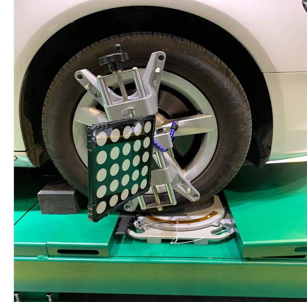 2 Wheel Durable Car Truck Front End Wheel Alignment Tool Alignment Turn Plates