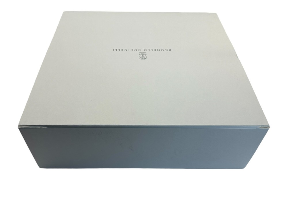 Authentic Brunello Cucinelli Empty Magnetic Gift Storage Box 14.75”x15”x5” READ*