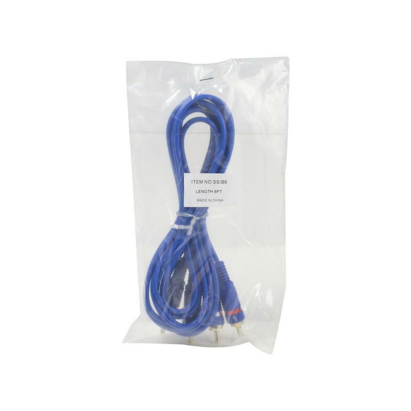 Stinger SSIB6 6Ft. RCA Cable