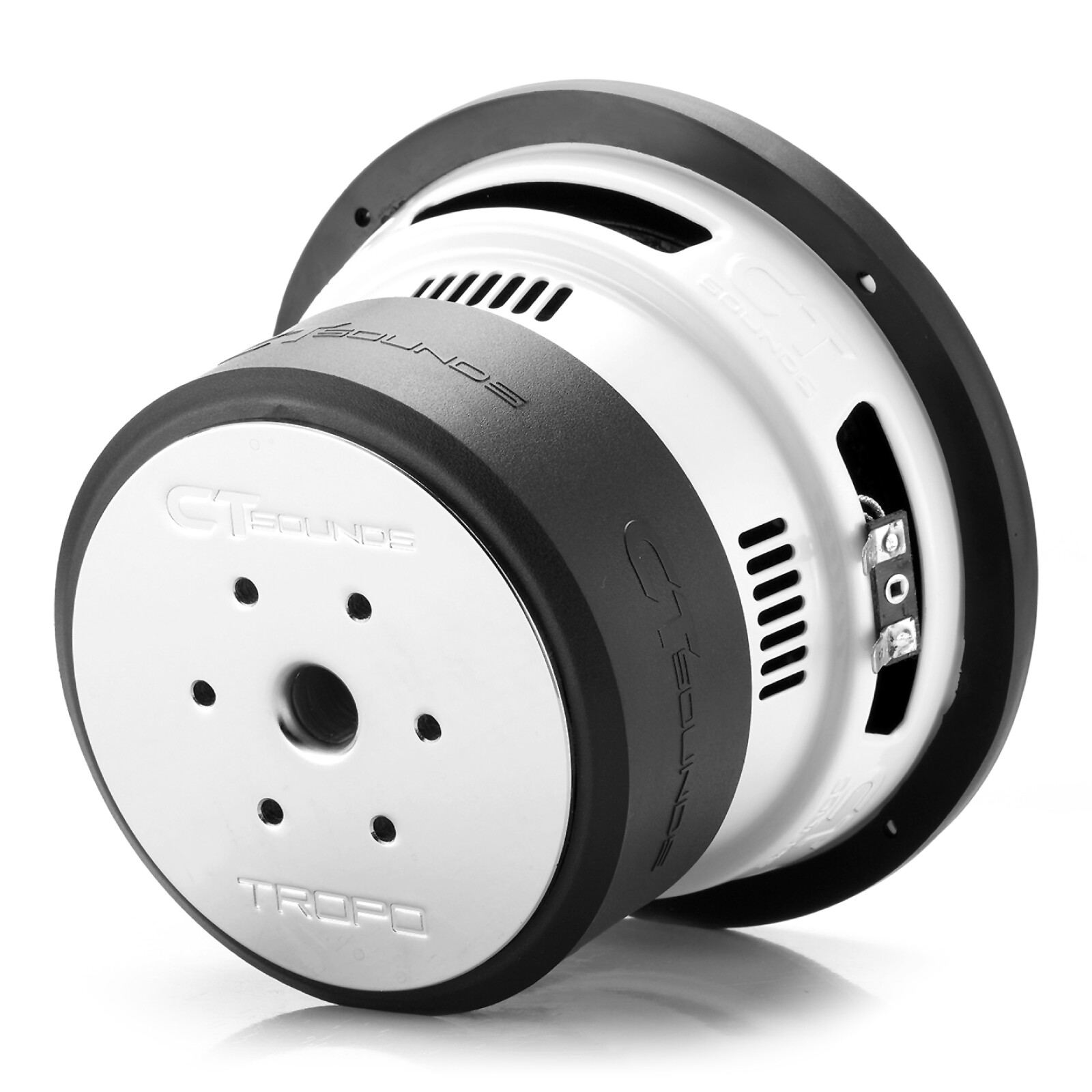 CT Sounds TROPO-6.5-D4 400 Watt Max Power 6.5 Inch Car Subwoofer - Dual 4 Ohm