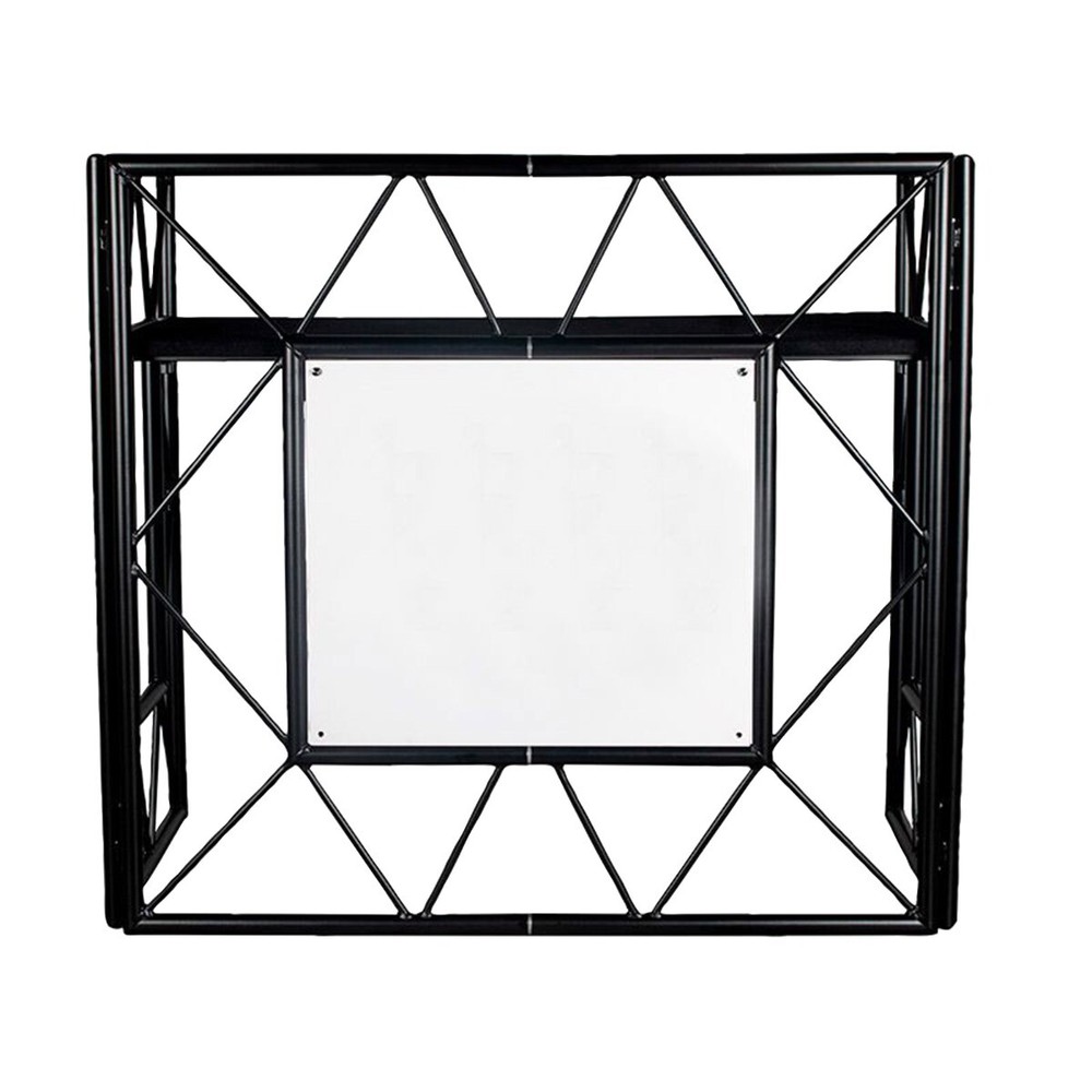 Eliminator Lighting Pro Event Table 2 Portable Workstation Facade + Shelves &...