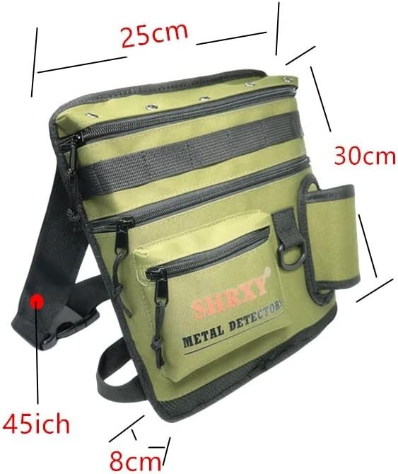 Pointer Metal Detector Find Bag Detecting Digger Tools Bag Waist Pack Pouch for
