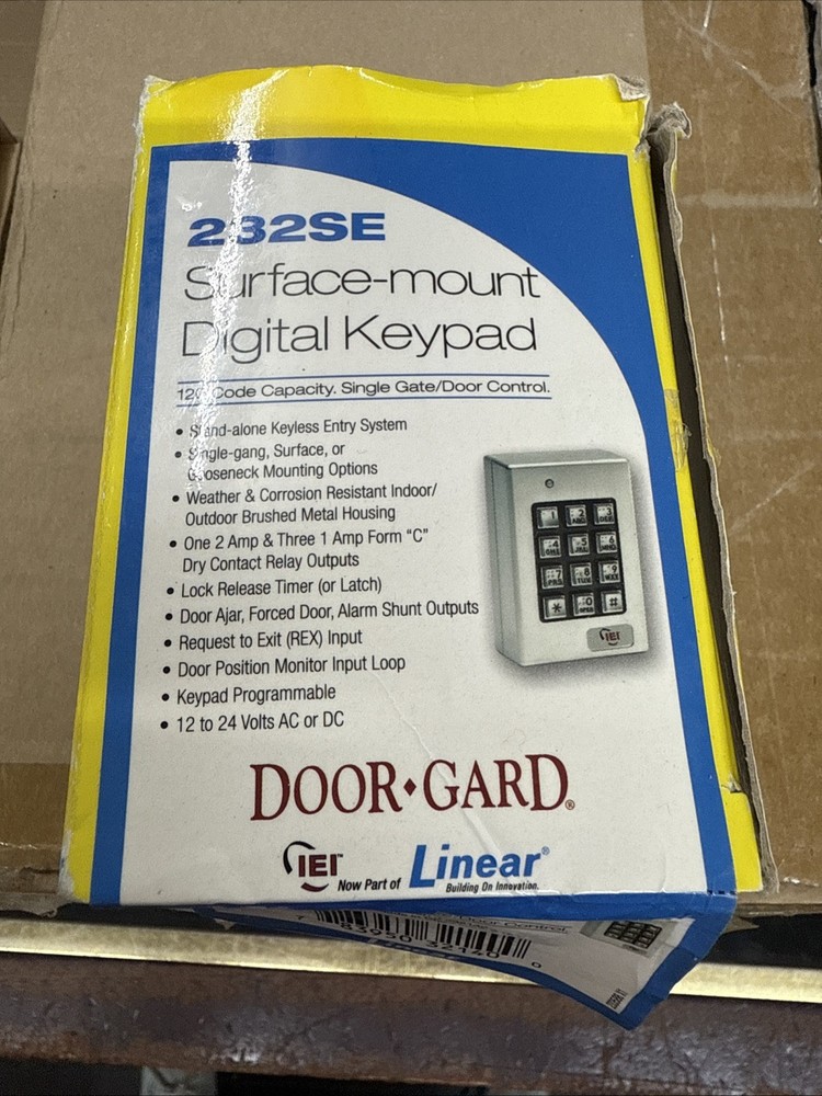 IEI International Electronics 232SE Surface-mount Digital Weatherproof Keypad