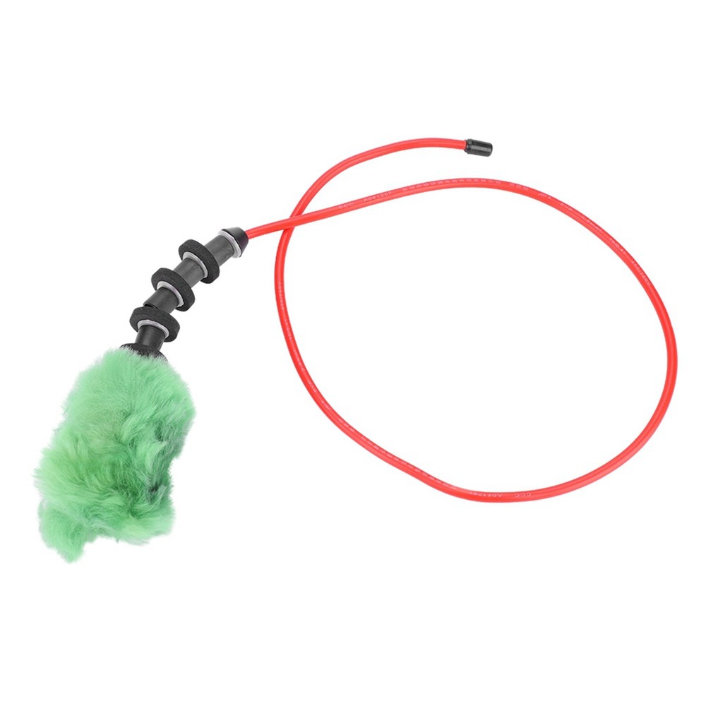 (green)Wool Paintball Barrel Pull Through Squeegee Rope Cleaning Rope BD