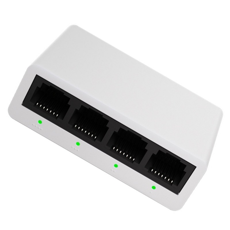 Energy Efficient 4 Port Net Divider Dense Plan 10/100Mbps Speed