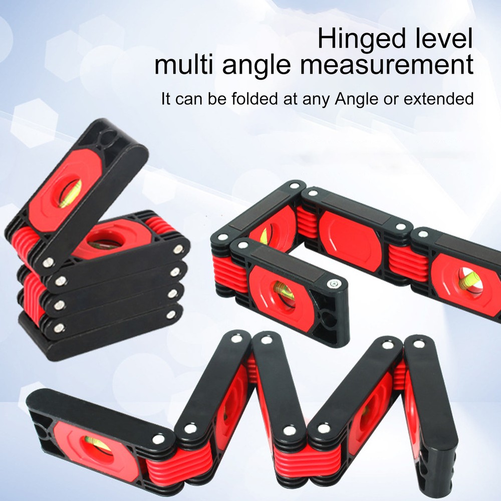 Foldable 72cm Multi Angle 6 Sections Magnetic Folding Measuring Tool