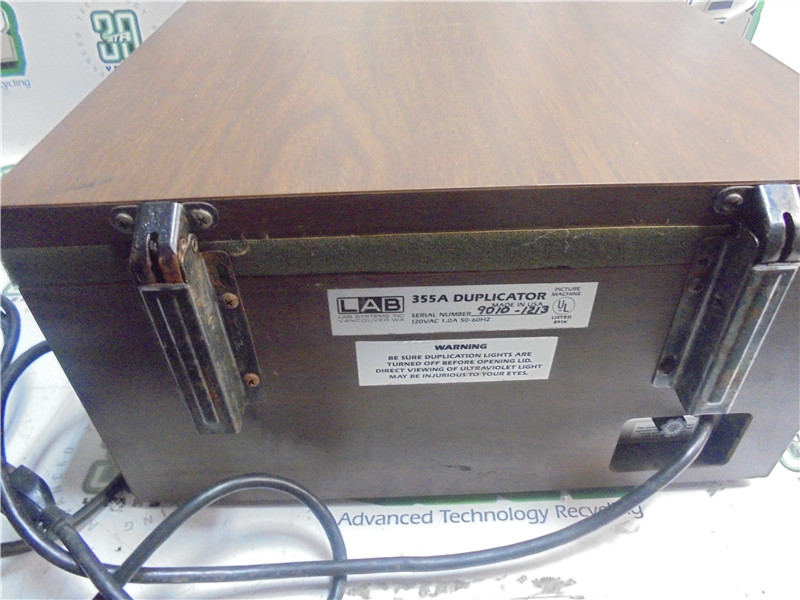 Lab Systems 355A Auto Exposure Duplicator Vintage Specialty Imaging Device