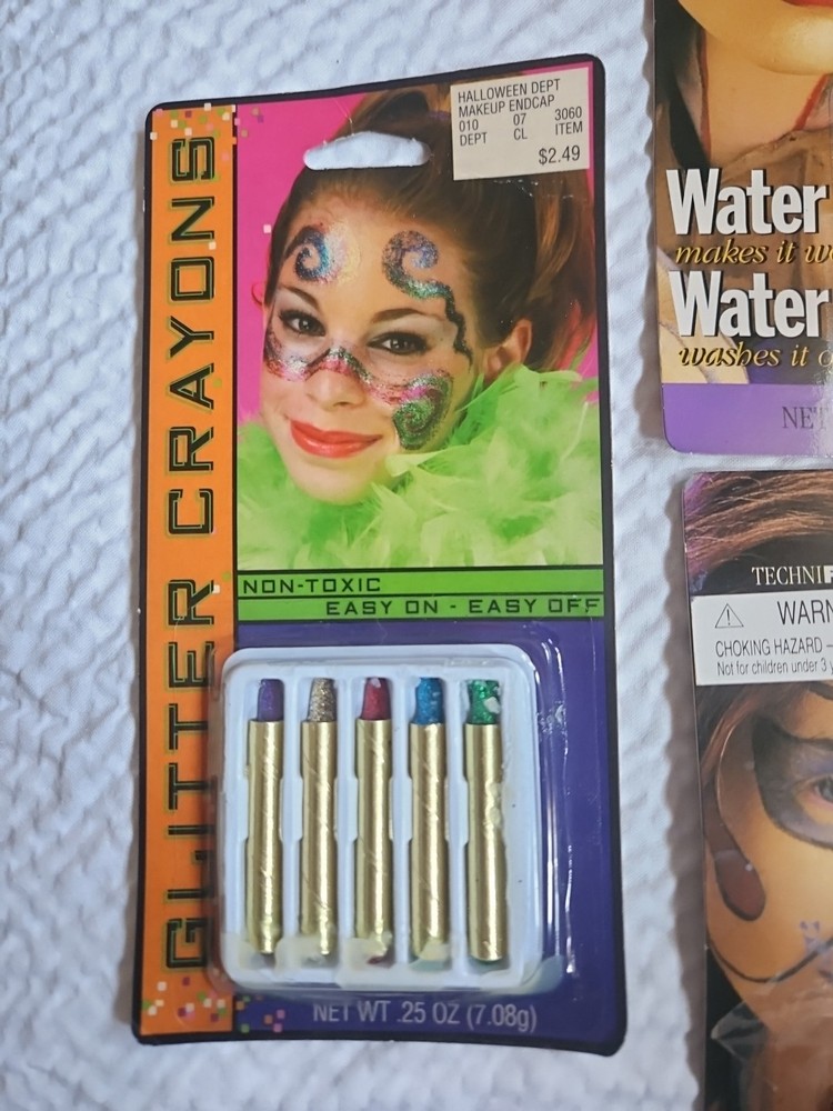 Vintage Halloween Makeup Paper Magic Group 2000