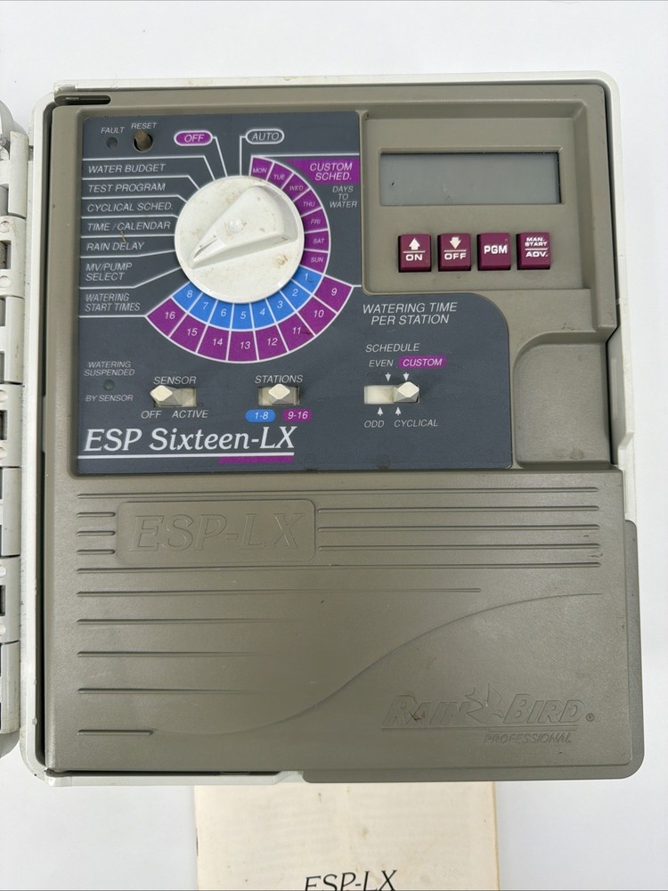Rainbird ESP 16-LX Professional Irrigation Controller Timer FOR PARTS ONLY