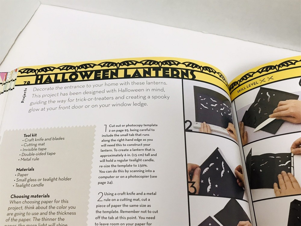 Cut Up This Book! Special Occasions Papercutting Projects Instruction Crafts
