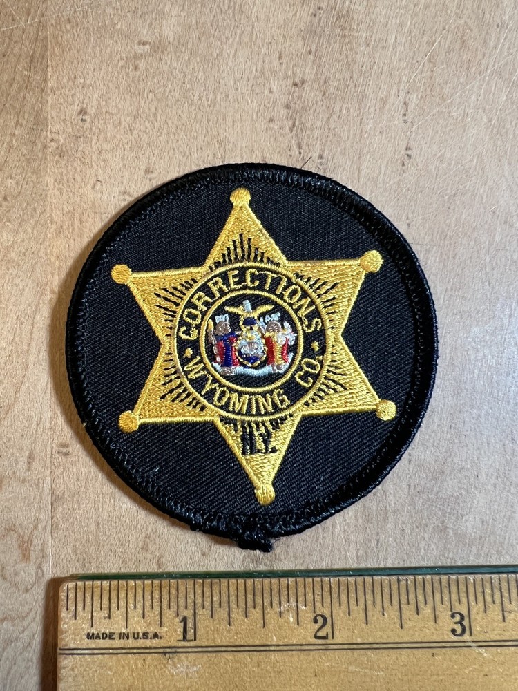 Wyoming County Corrections (New York) 1st Issue Cap/Hat Patch