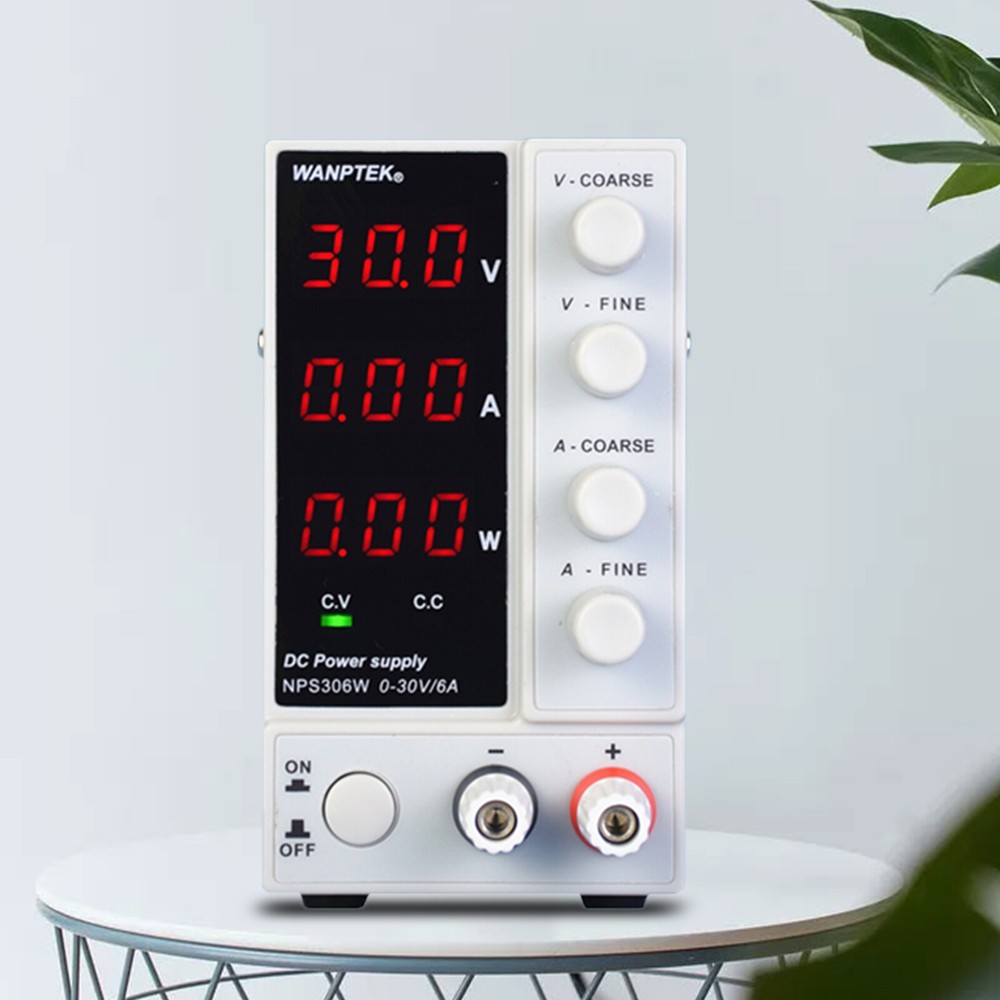 Power Supply Variable Adjustable Bench Switching Regulated LED Display DC 30V 6A