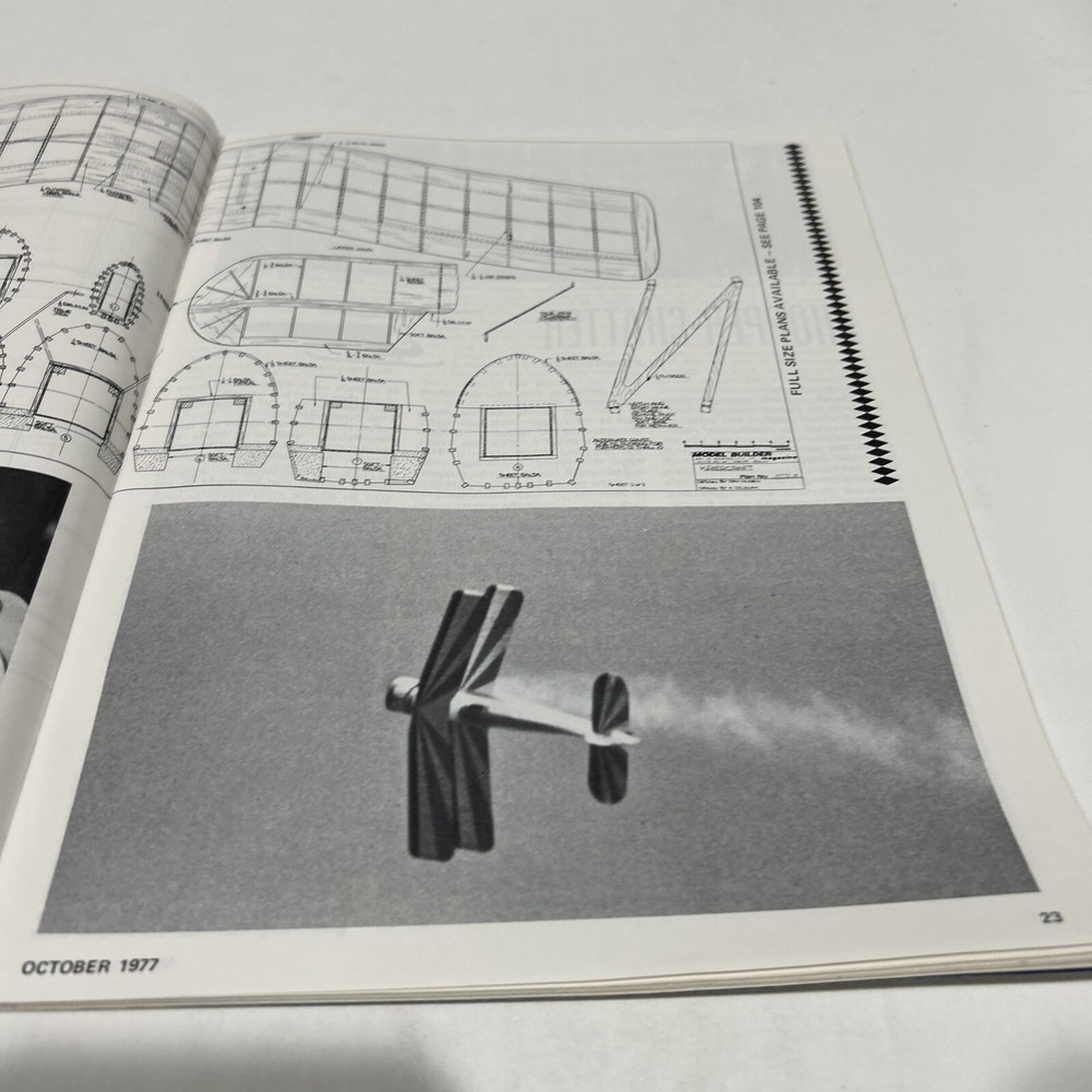 Vintage Model Builder Magazine October 1977