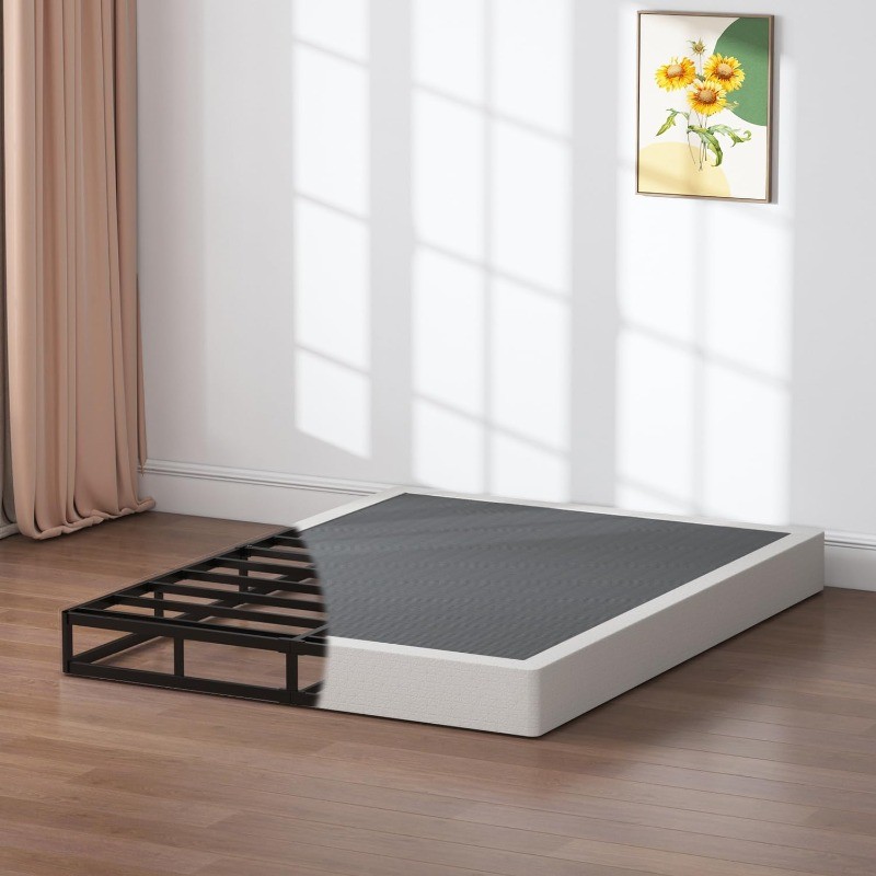 Queen Box Spring 7 Inch Low Profile Box Spring Queen Size Bed Base