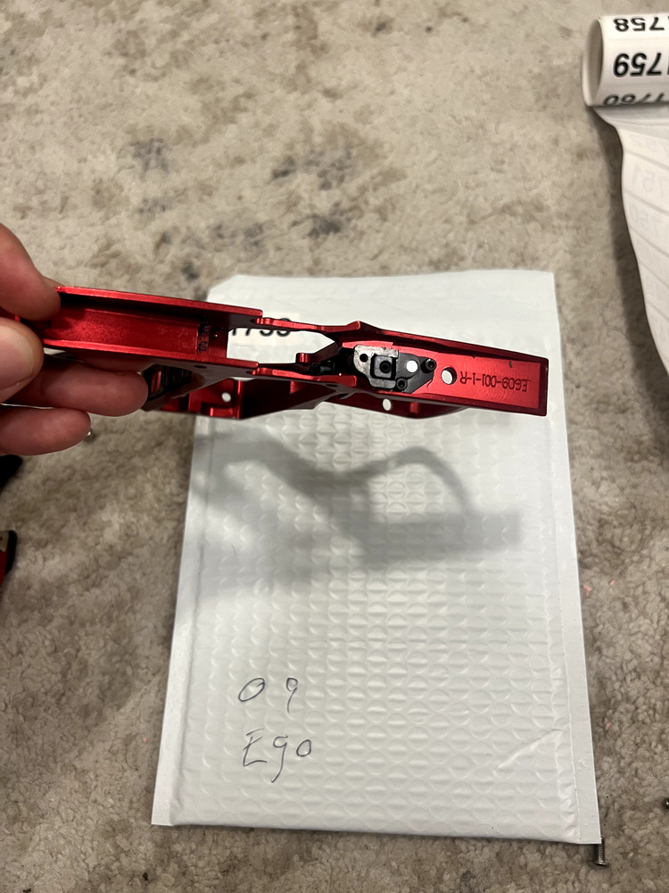 Ego 09 Red Paintball Frame