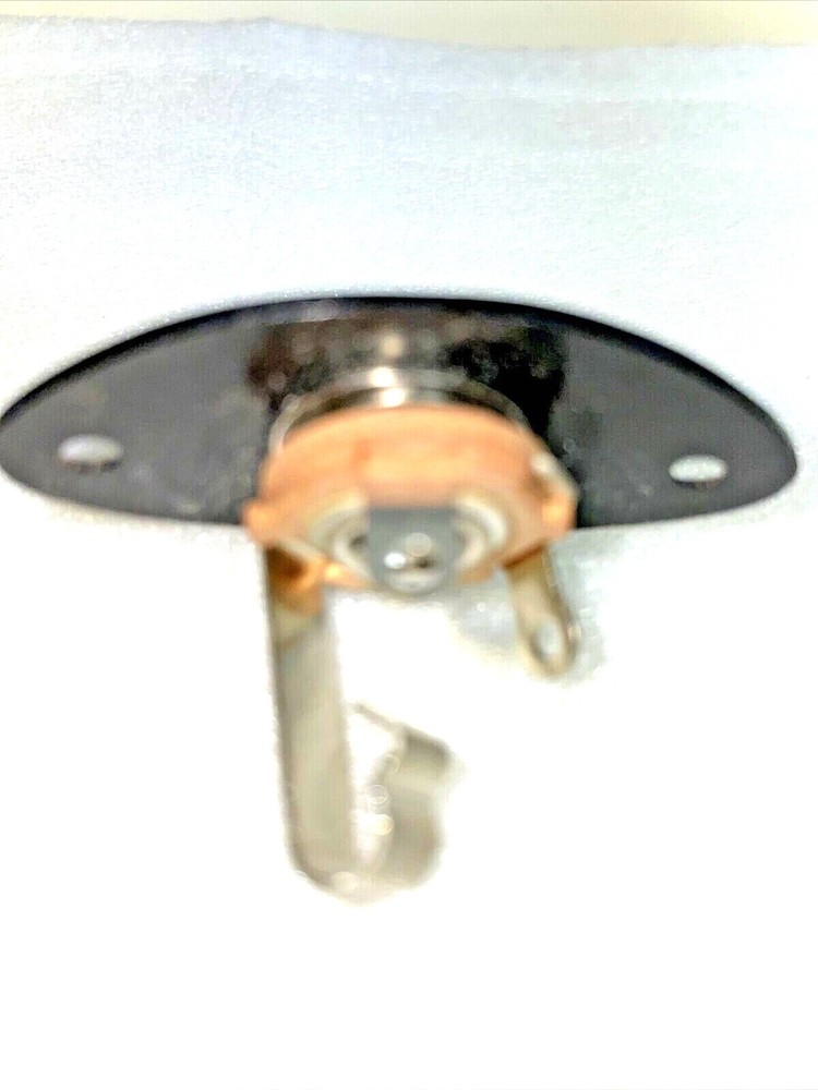 Electric Guitar Output Jack With Black Collar