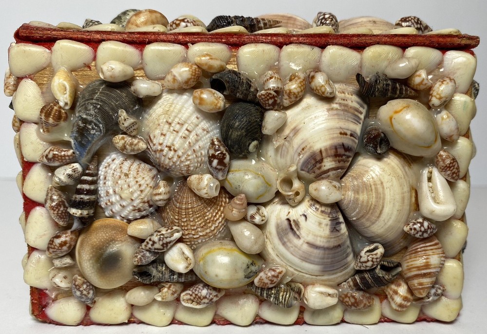 4 Handmade Seashell Boxes