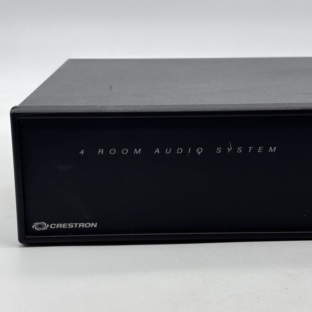 Crestron 4 Room Audio System PAMPI-4X100 Untested NonWorking As-Is ￼