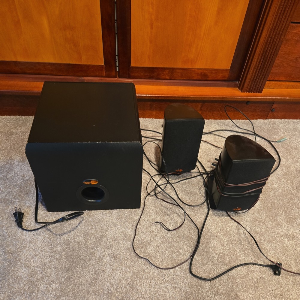 Klipsch ProMedia 2.1 Computer Speaker System w/ Subwoofer