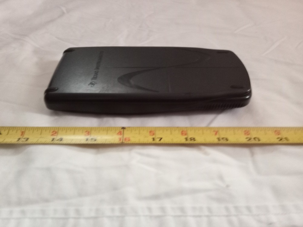 Texas Instruments TI-83 Plus Graphing Black Calculator With Cover unTested.