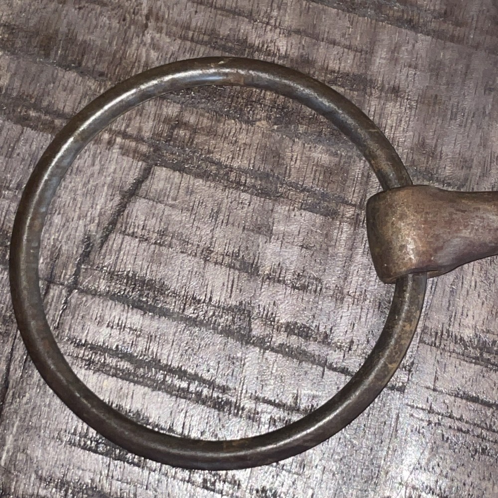 Vintage Single Joint Eggbutt Horse Bit