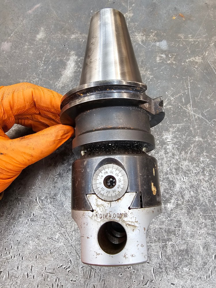 Criterion DBL-203 3/4" Capacity Precision Fine Boring Head CAT50 Mount