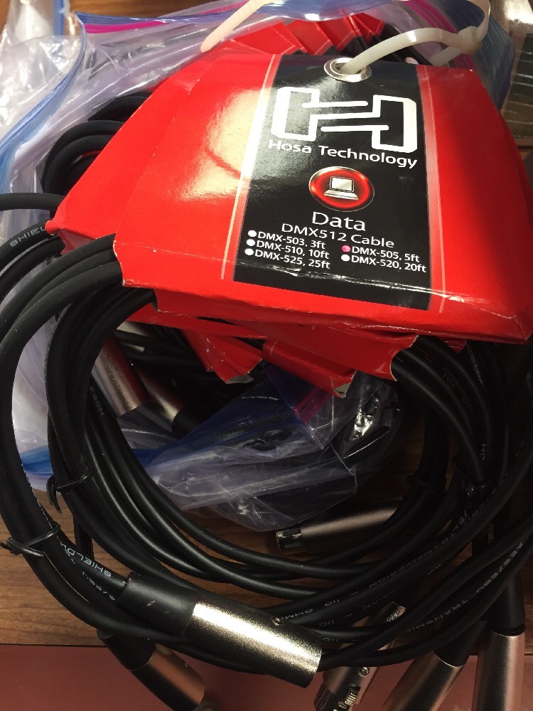 Hosa 5-Pin DMX Cable - 5'