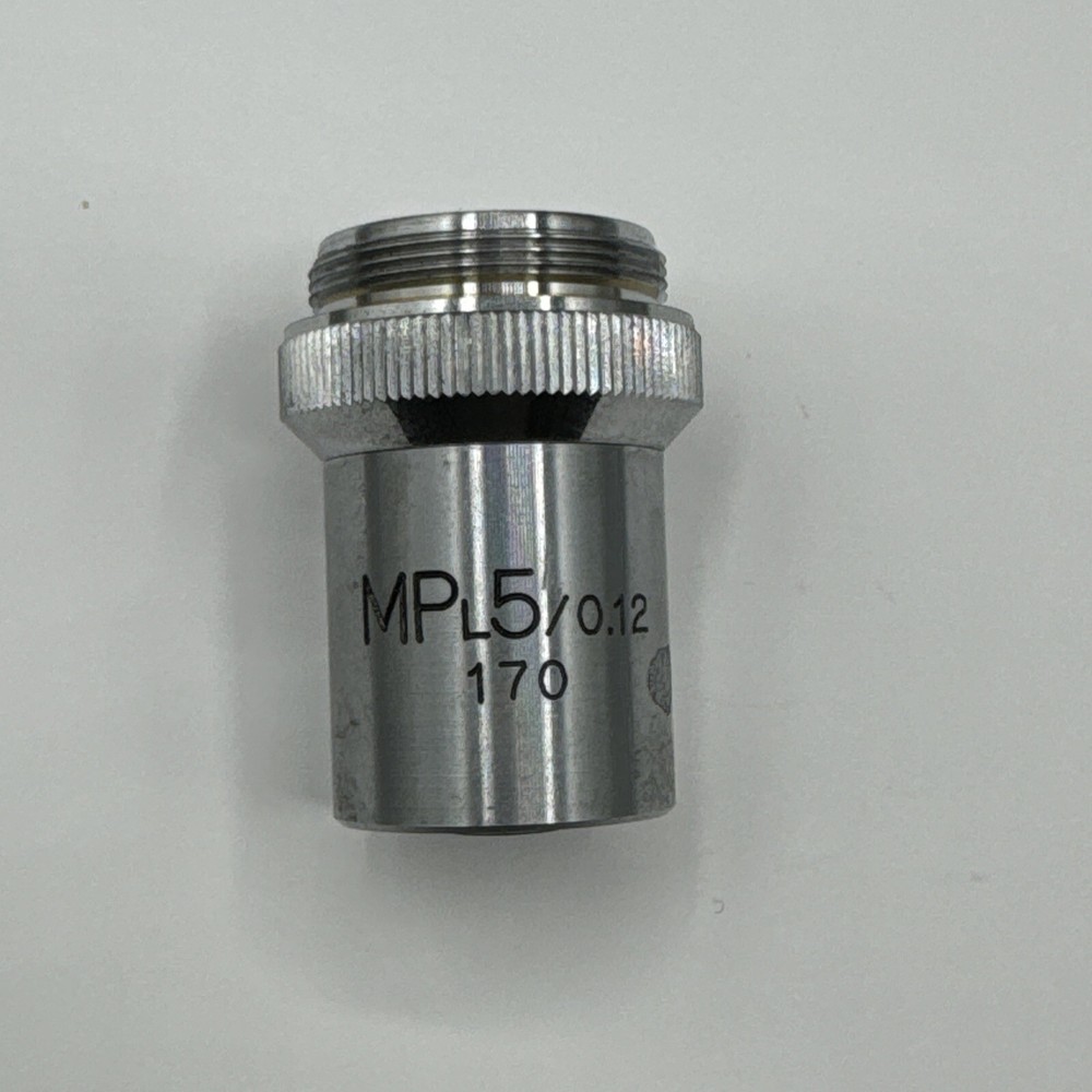 MICROSCOPE OBJECTIVE UNITRON MPL5/0.12  170 - 91688