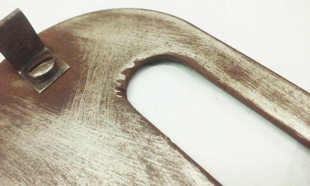 Vtg Craftsman 103 8" table saw insert plate 10" x 2 5/8"