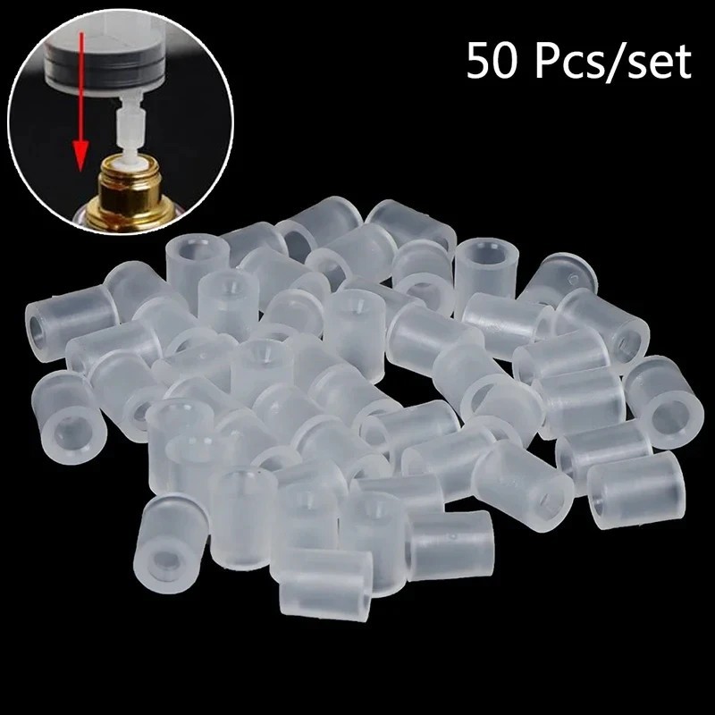 50PCS Mini Refillable Perfume Converter Portable Refill Syringe Tool Set