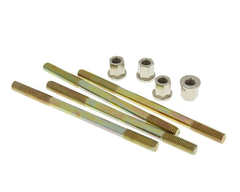 Kymco Super 9 50cc AC M7 / 110mm Cylinder Head Stud & Nut Set